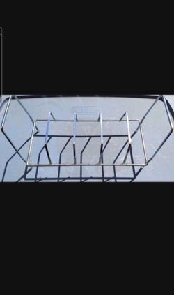 Portable dish rack plate rack Camping Equipment Utensils 3 Portable Racks. Box1