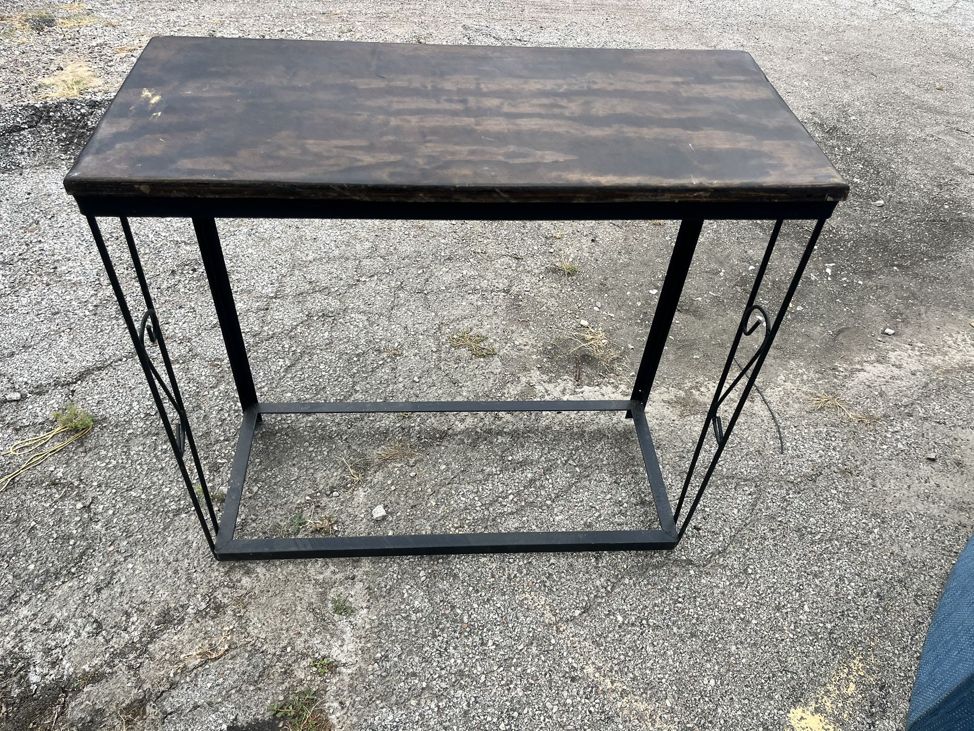 Table / Fish Tank Stand Tall 30”length 31”x13”