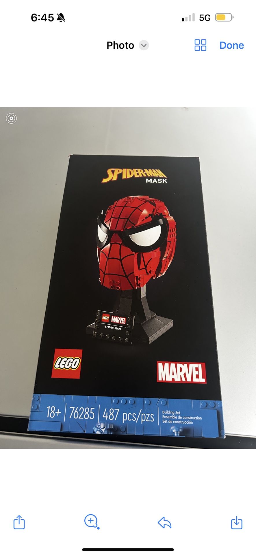 Spider Man Lego Set