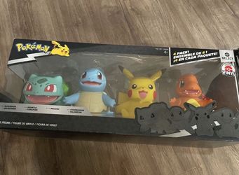 Pokémon Vinyl 8" Figure 4-pack