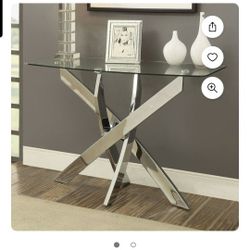 Glass Console Table