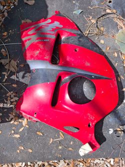 99-07 Hayabusa Left Side Fairing Plastic Cowl Gen 1 Generation 1 Busa GSX1300R