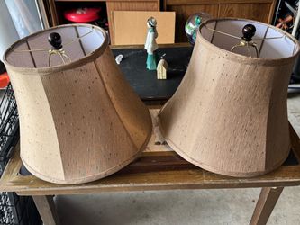 PAIR OF BEAUTIFUL LAMP SHADES