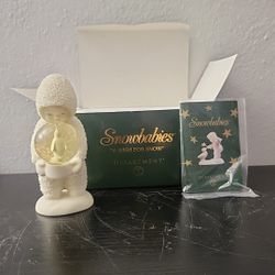 Department 56 Snow Babies Snowbabies A Wish For Snow Figure NEW