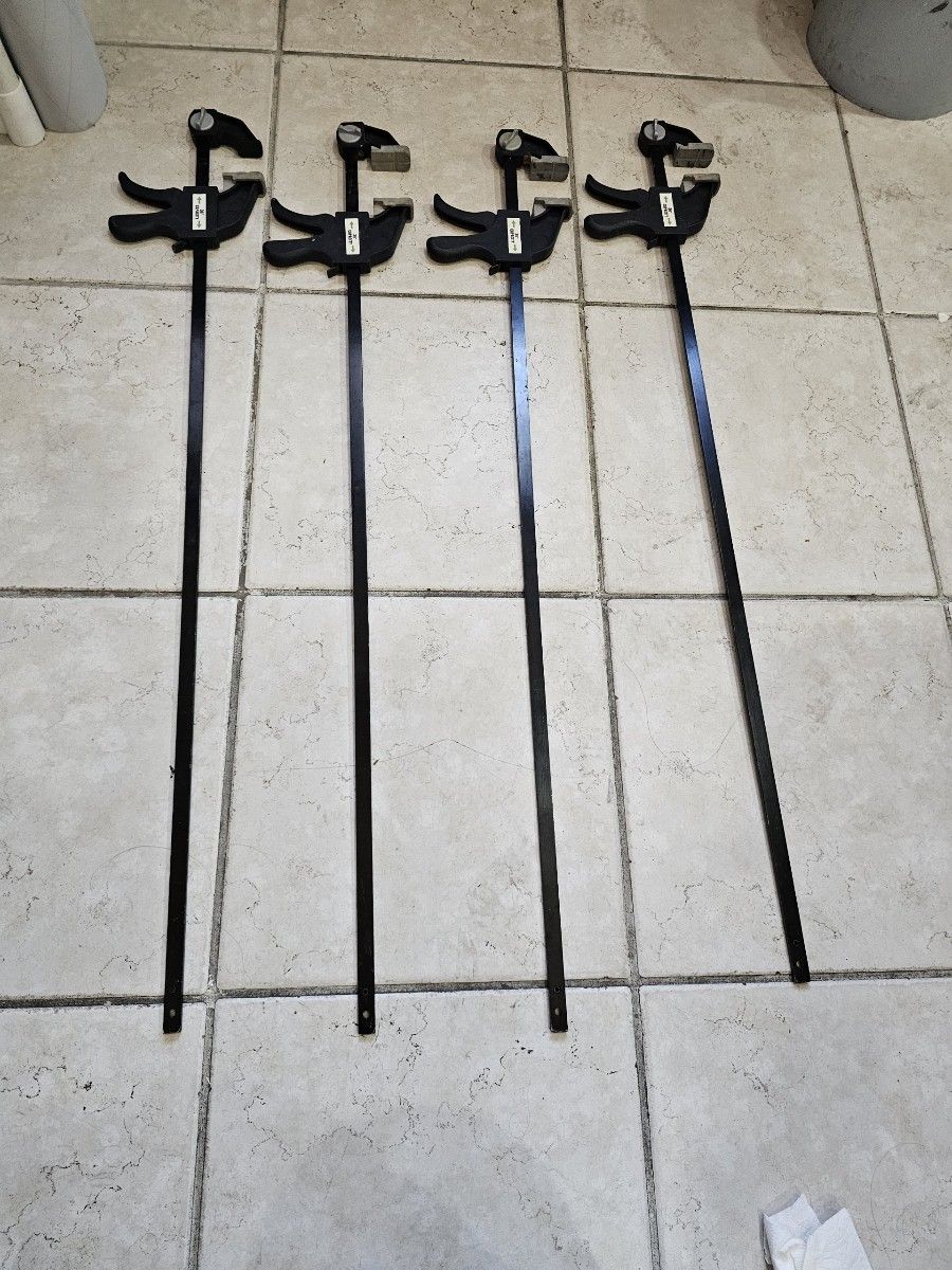 4 Clamps 36 inches