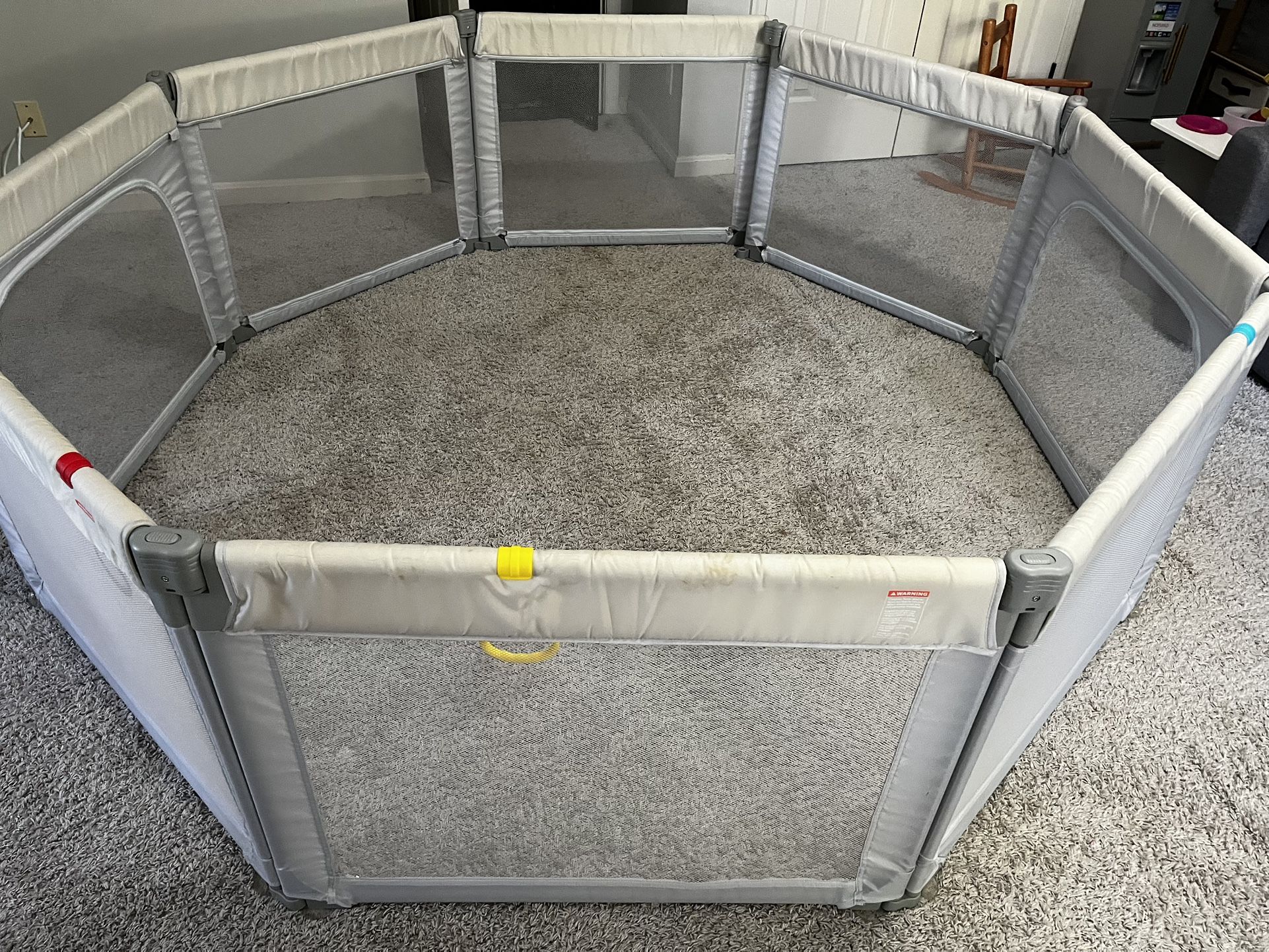 Baby gates / play area