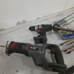 Porter Cable Drill And Sawzall