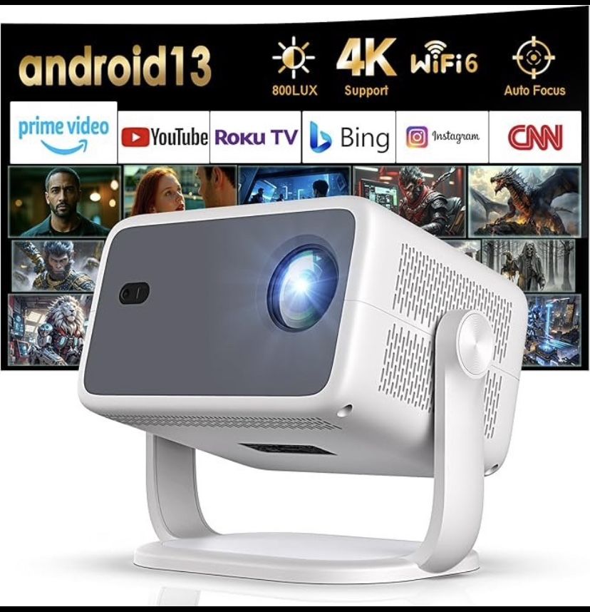 Officially Licensed Netflix Smart Projector