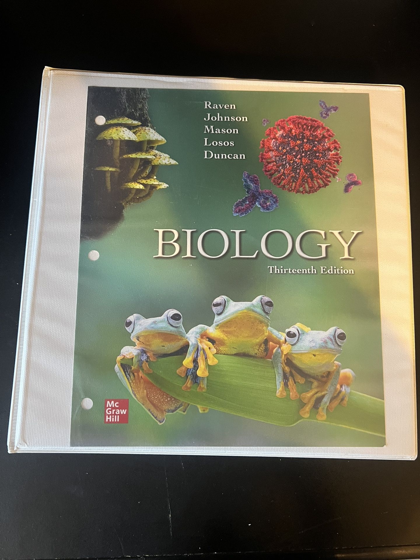 Biology Thirteenth Edition McGrawHill Raven Johnson Losos Duncan