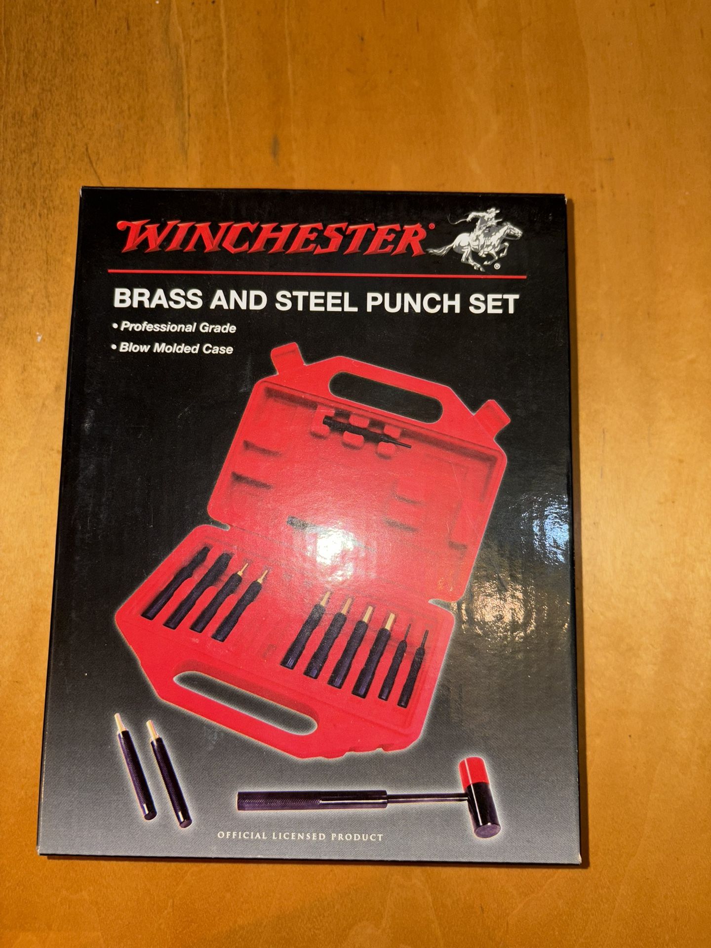 Winchester Brass/Steel Punch Set