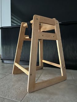 Wood High Chair