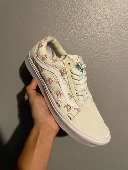 Vans Old Skool Skull Print Low-Top Sneakers