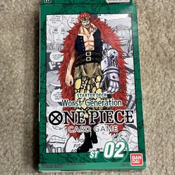 One Piece Starter Deck 2 Worst Generation ST-02