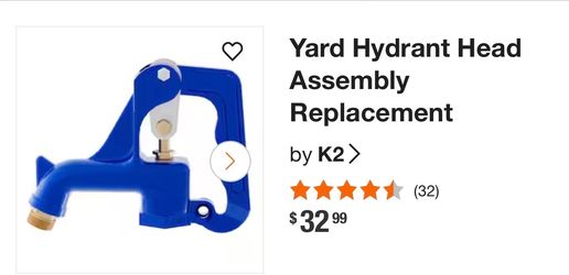 K2 Yard Hydrant Head Assembly Replacement