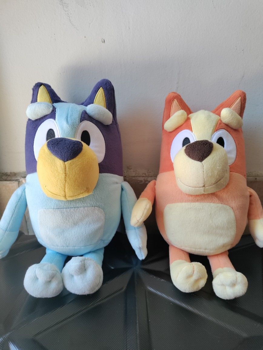 Bluey And Bingo Plushies