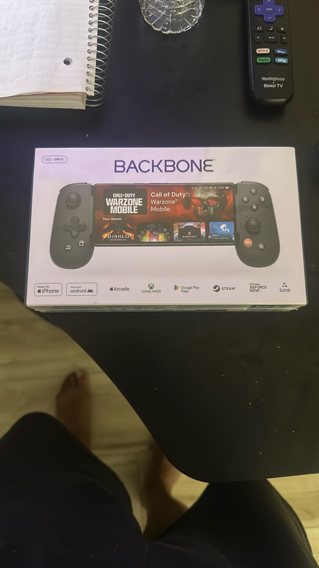Backbone One Mobile Gaming Controller — USB C (iPhone & Android)