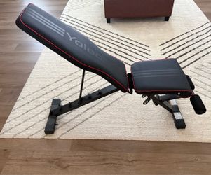 Yoleo Adjustable Weight Bench