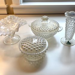 Collectible Moonstone Glass Set