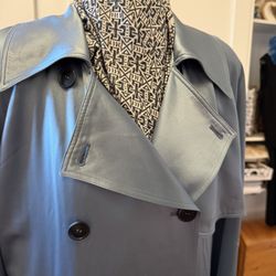 LATTELIER Satin Trench Coat