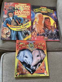 Ringling Bros Programs (~1990)