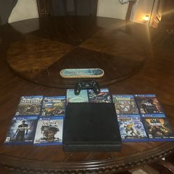 Ps4 with 10 games