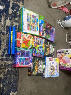 Toys 5 dollar each or 40 for everything