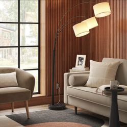 3-Head Arc Floor lamp