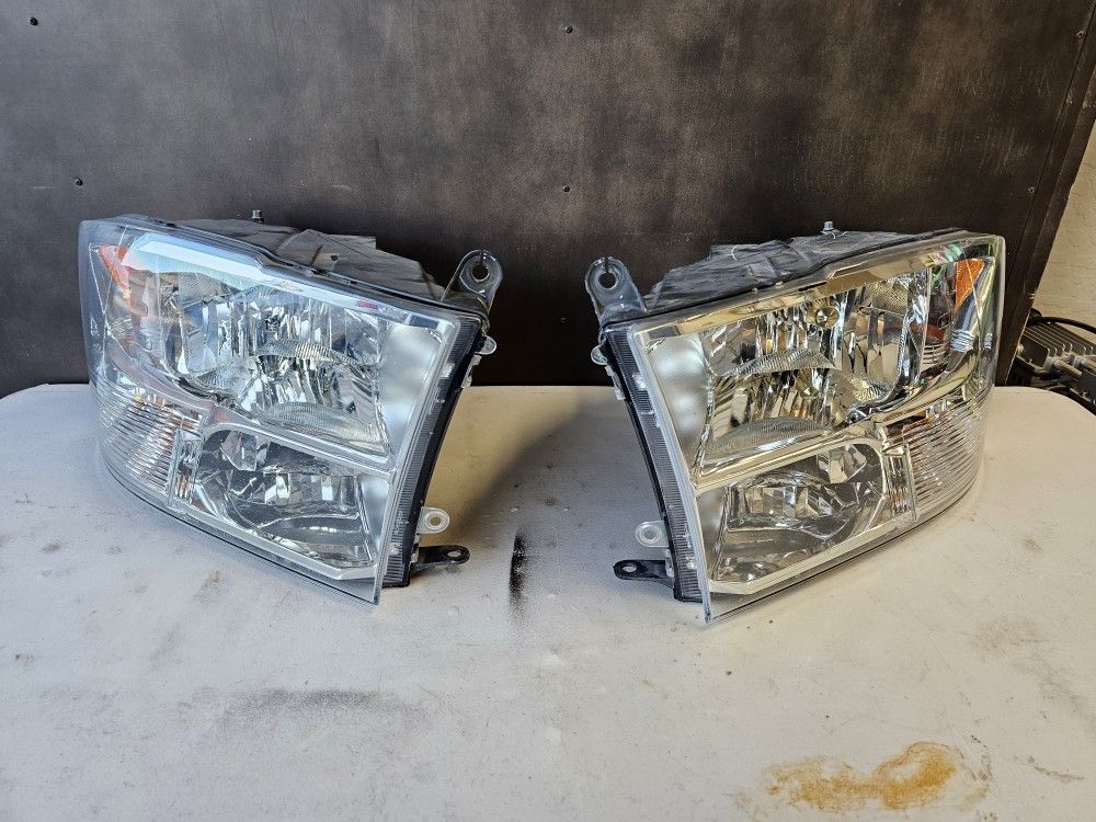 4th Gen Ram Headlights - OEM Take Off's
