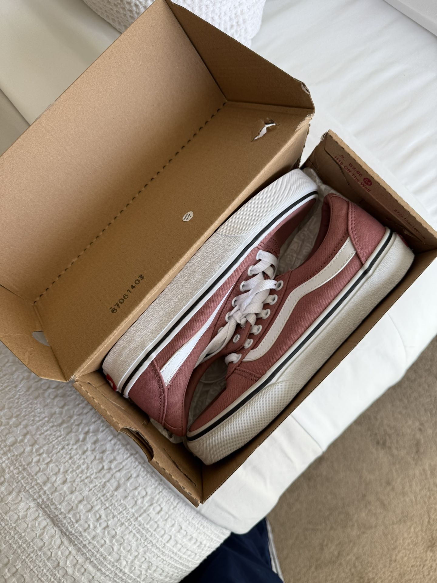 Vans (Canvas Night Rose )