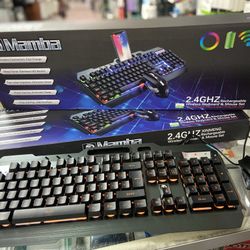Mamba Wireless Keyboard & Mouse 