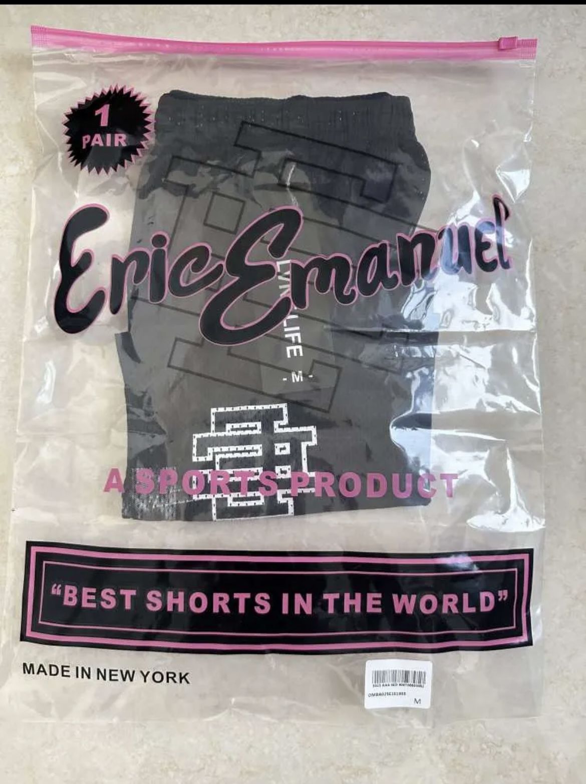 Eric Emanuel shorts black/white