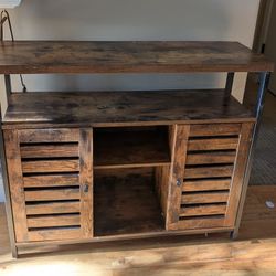 Walnut hutch 