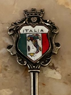 Antique italian spoon made in Italy