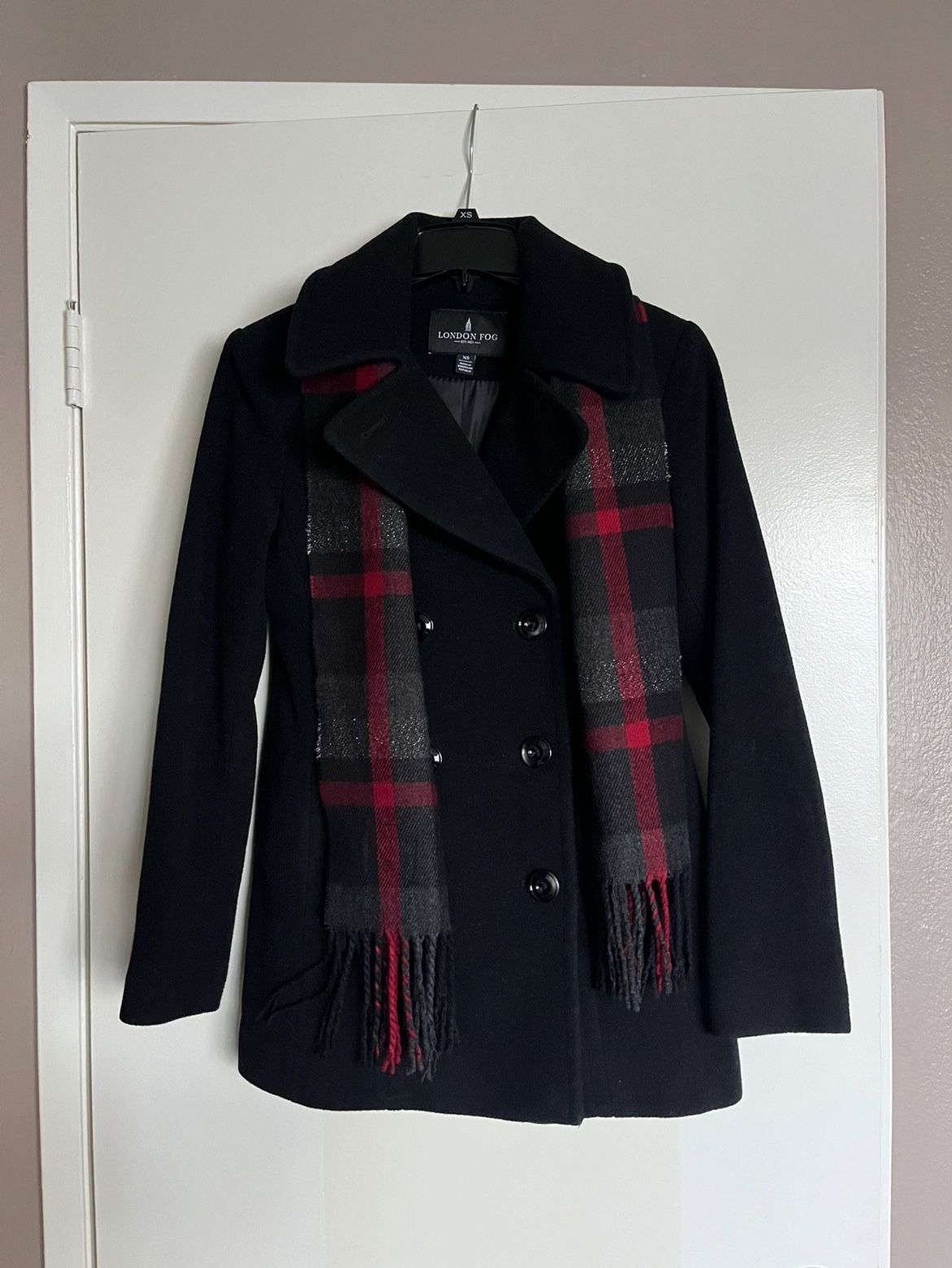 London Fog peacoat