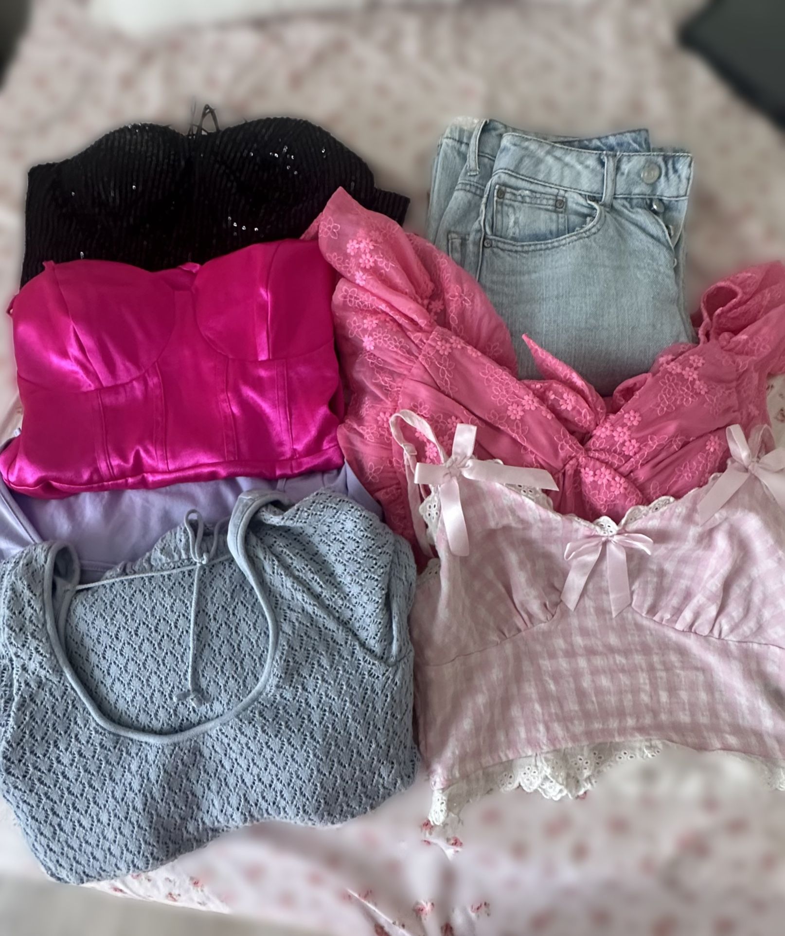 Xs / S Jeans And Dresses / Crop Top Sale