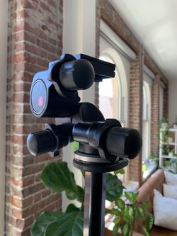 Manfrotto 055 with Gear Head Tri Pod