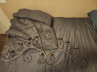 Vintage Candelabra Wall SconceFor 10 Candles