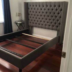 Regal Upholstered Queen Bed Frame