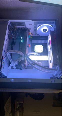 All White Gaming PC