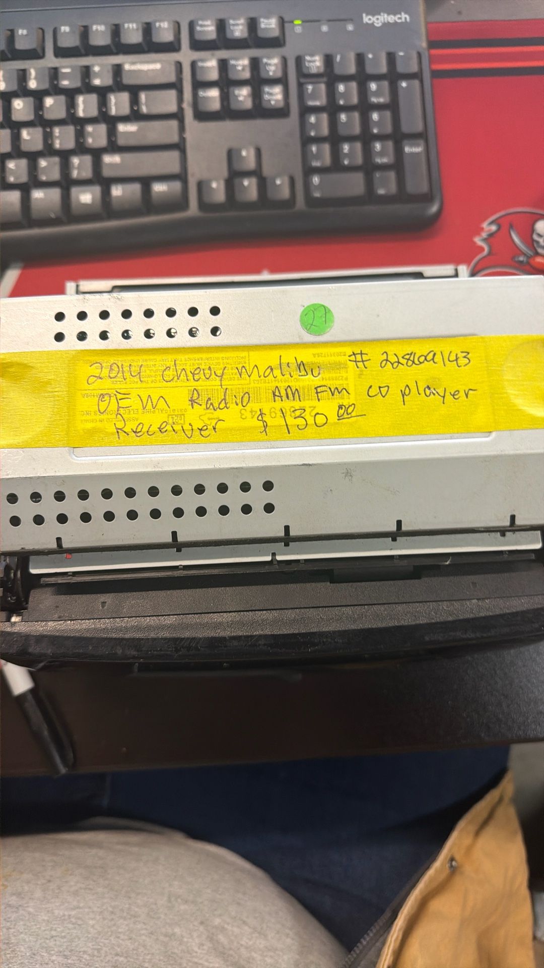 2014 Chevy Malibu Radio, Am/Fm Cd Player Receiver Replacement Oem Used