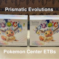 [FS/FT] Pokémon Center Exclusive Prismatic Evolutions ETB