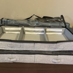 Under Bed Clothing Storage