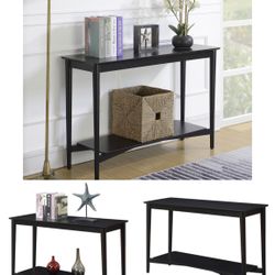 High Quality Mid-Century Style New Wooden Console Table