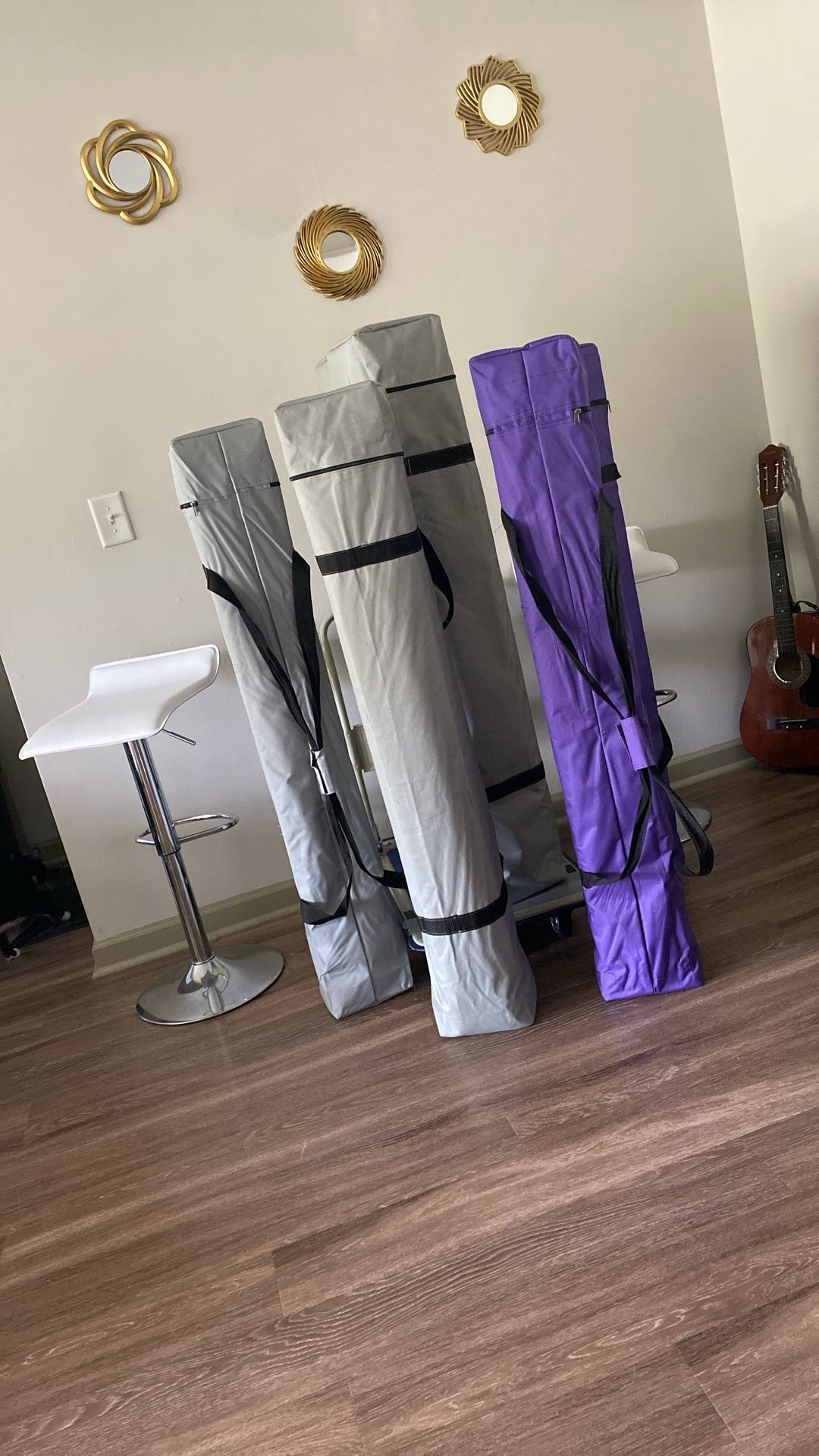 Pop-Up Concession Shaded Vendor Presentation Durable, Strong, King Queen, Royalty, Purple, 10x10 Pop-Up Tent or Light Gray (white) 100 Each Weatherp