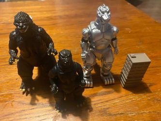 Super7 Godzilla figures