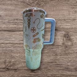 NURSE ENGRAVED TUMBLER