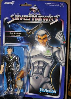 Super7 SilverHawks Quicksilver ReAction Figure
