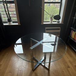 CB2 Silverado Round Table 