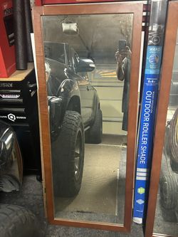 Solid Wood Full Size Framed Body Mirrors