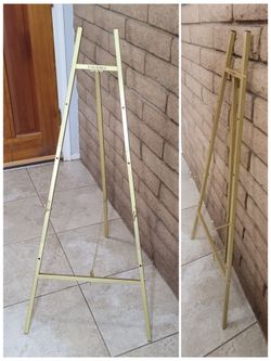 44" Gold Display Easel- Portable